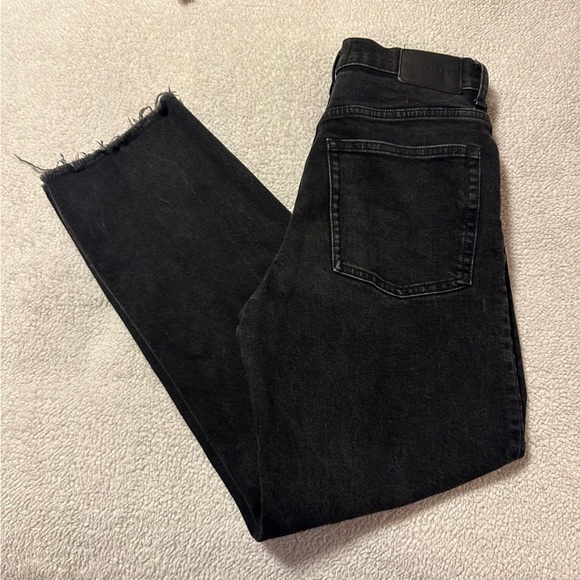 Everlane The Way High Jeans Distressed Black - Picture 15 of 16